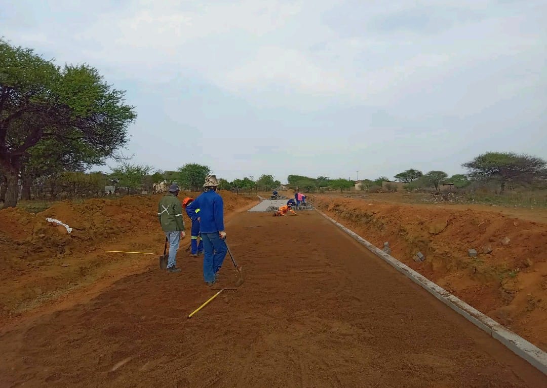 Installation of Sectional Paving at Ramokokastad Internal Roads